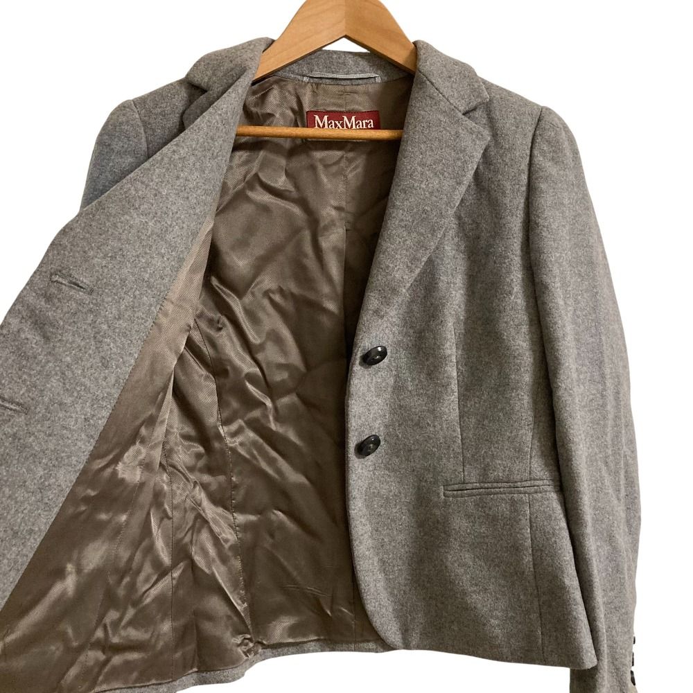 美品 Max Mara STUDIO マックスマーラステュディオ ウール シングル  