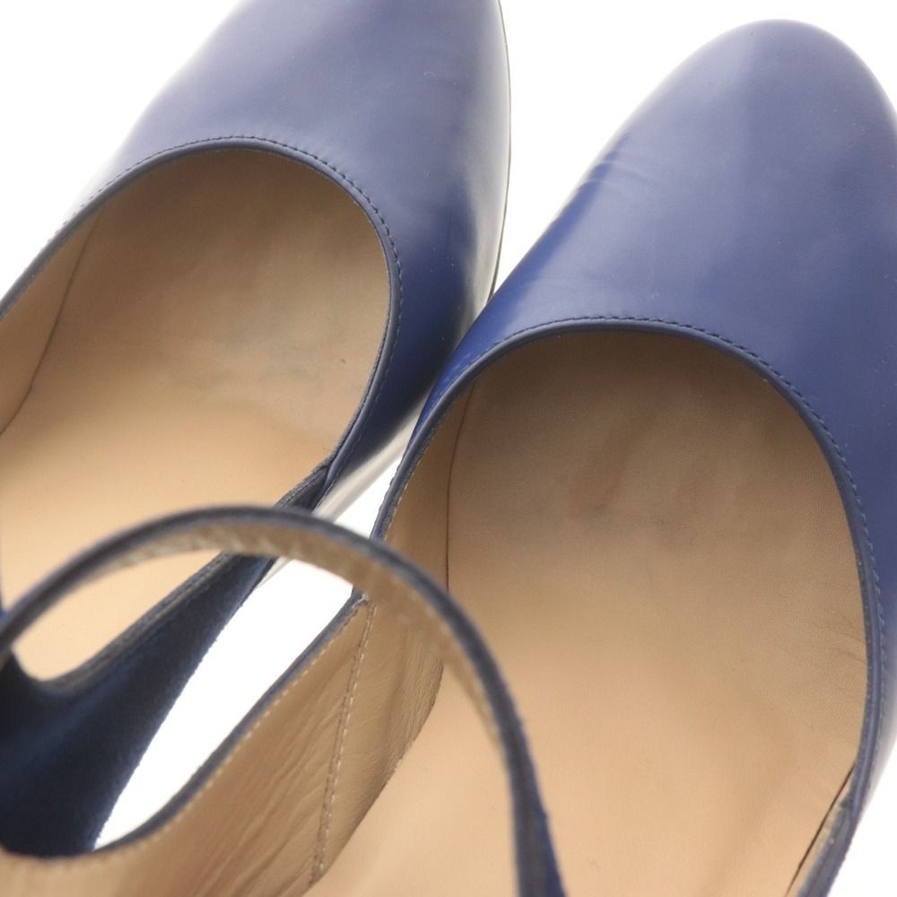 □ repetto レペット パンプス ハイヒール 革靴 アンクルストラップ