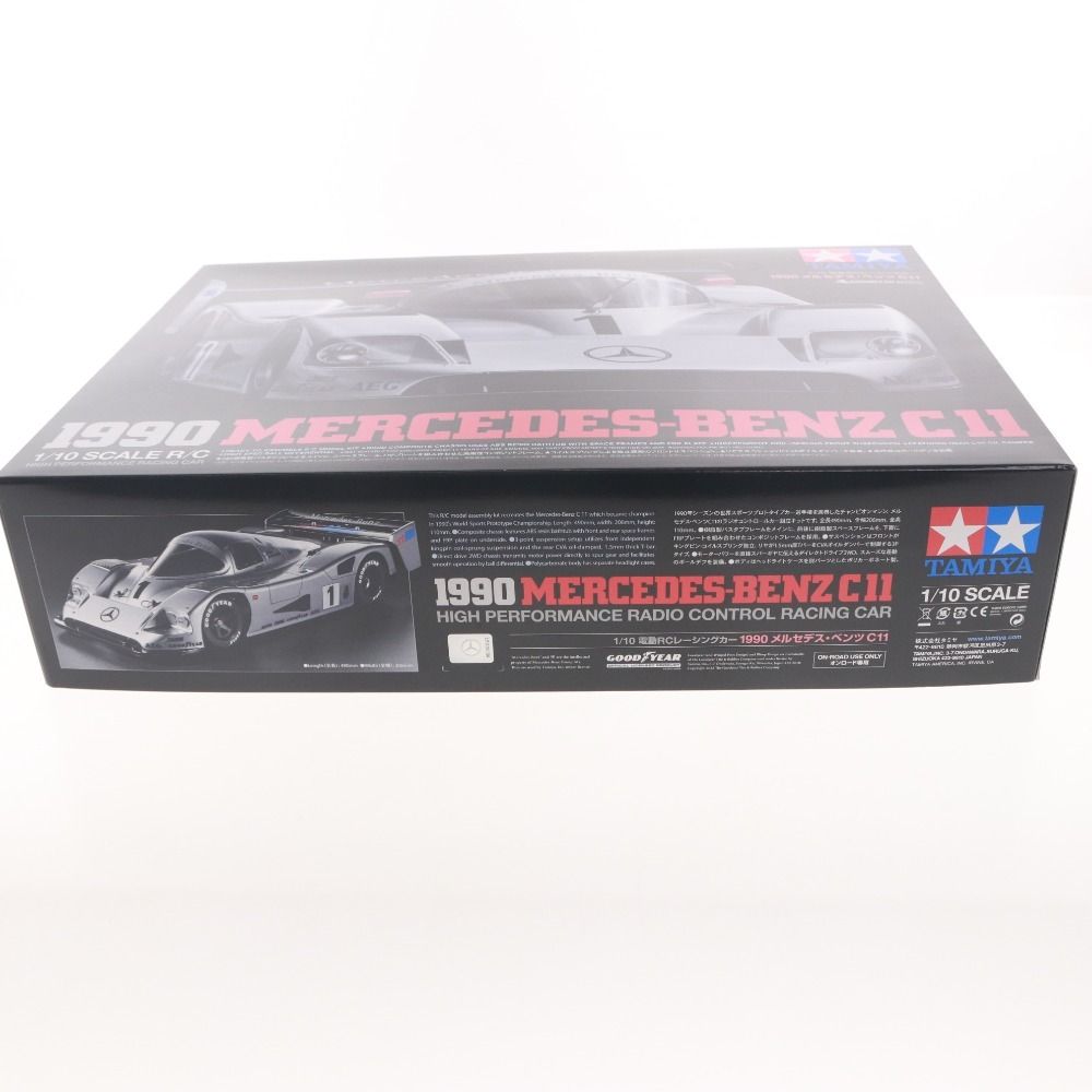 □ タミヤ 1/10RC 1990 メルセデス・ベンツ C 11 電動RCレーシングカー □ タミヤ 1/10RC 1990 メルセデス・ベンツ C 11 電動RCレーシングカー