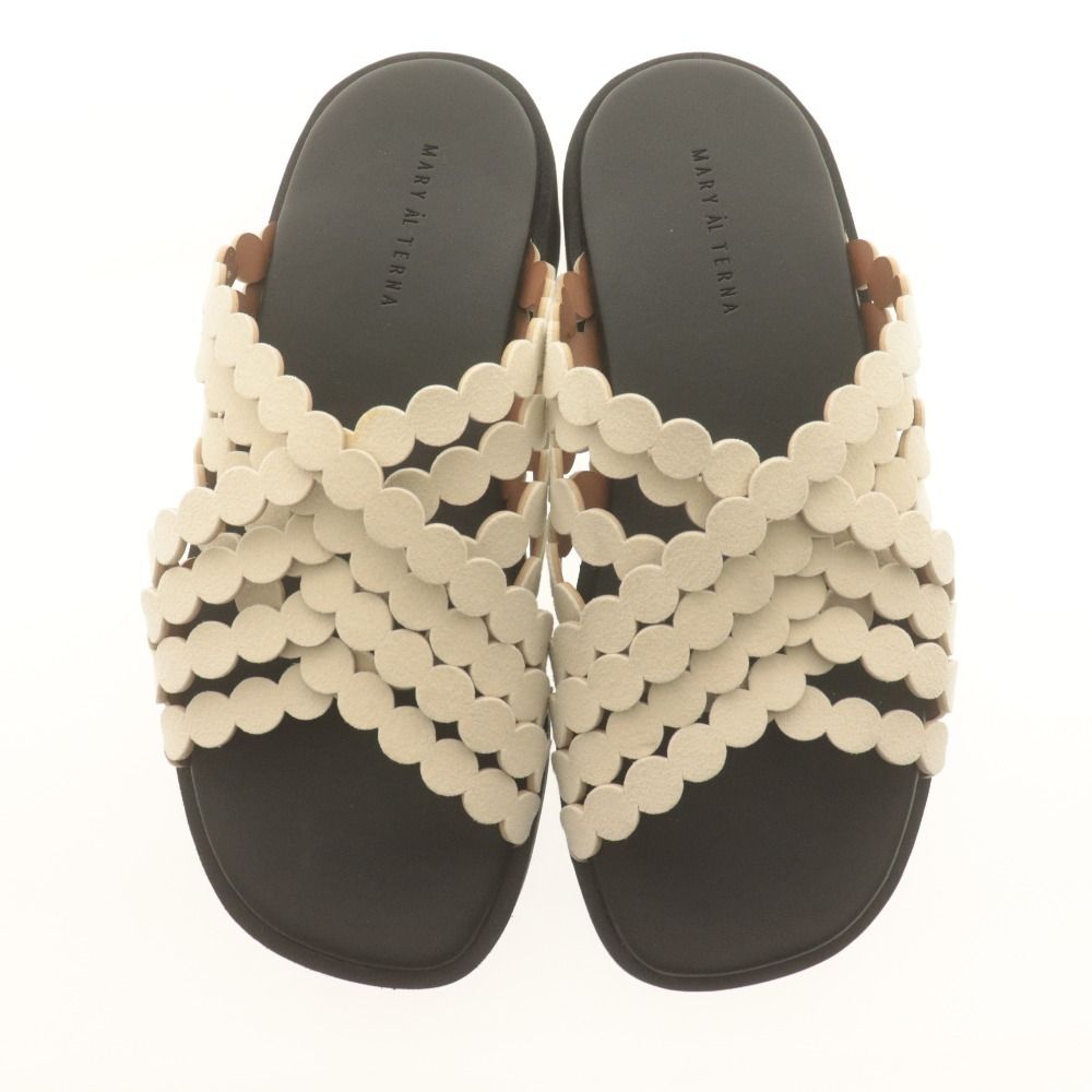 □ MARY AL TERNA サンダル シューズ 靴 MOON プラットフォーム 厚底