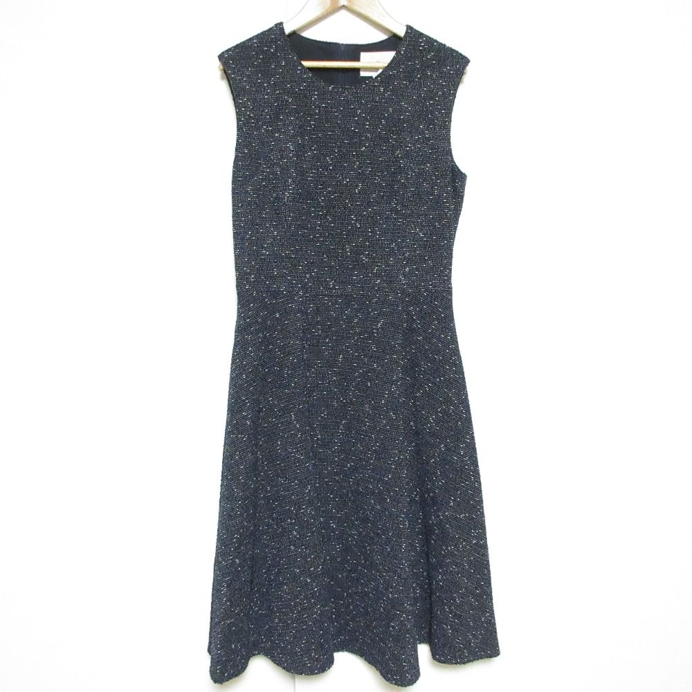 良品 Rene ルネ ツイード ノースリーブ ドレス ワンピース 6236320