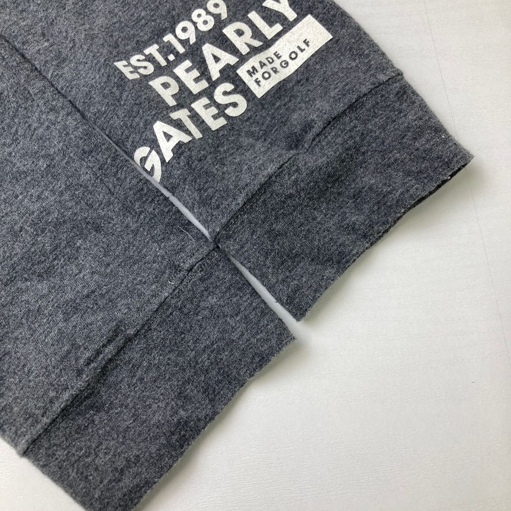 サイズ：2 PEARLY GATES パーリーゲイツ ハイネック 長袖Tシャツ