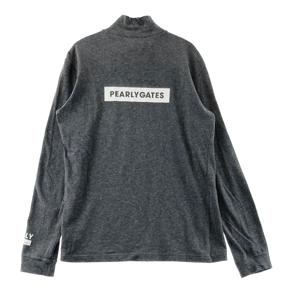 PEARLY GATES グレー　ハイネック　サイズ1 サイズ：2 PEARLY GATES パーリーゲイツ ハイネック 長袖Tシャツ