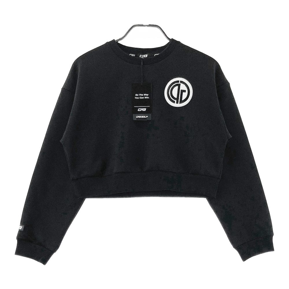 CPG GOLF 【新品】黒色長袖トレーナー サイズ：3 CPG GOLF シーピージーゴルフ 長袖 スウェットトレーナー
