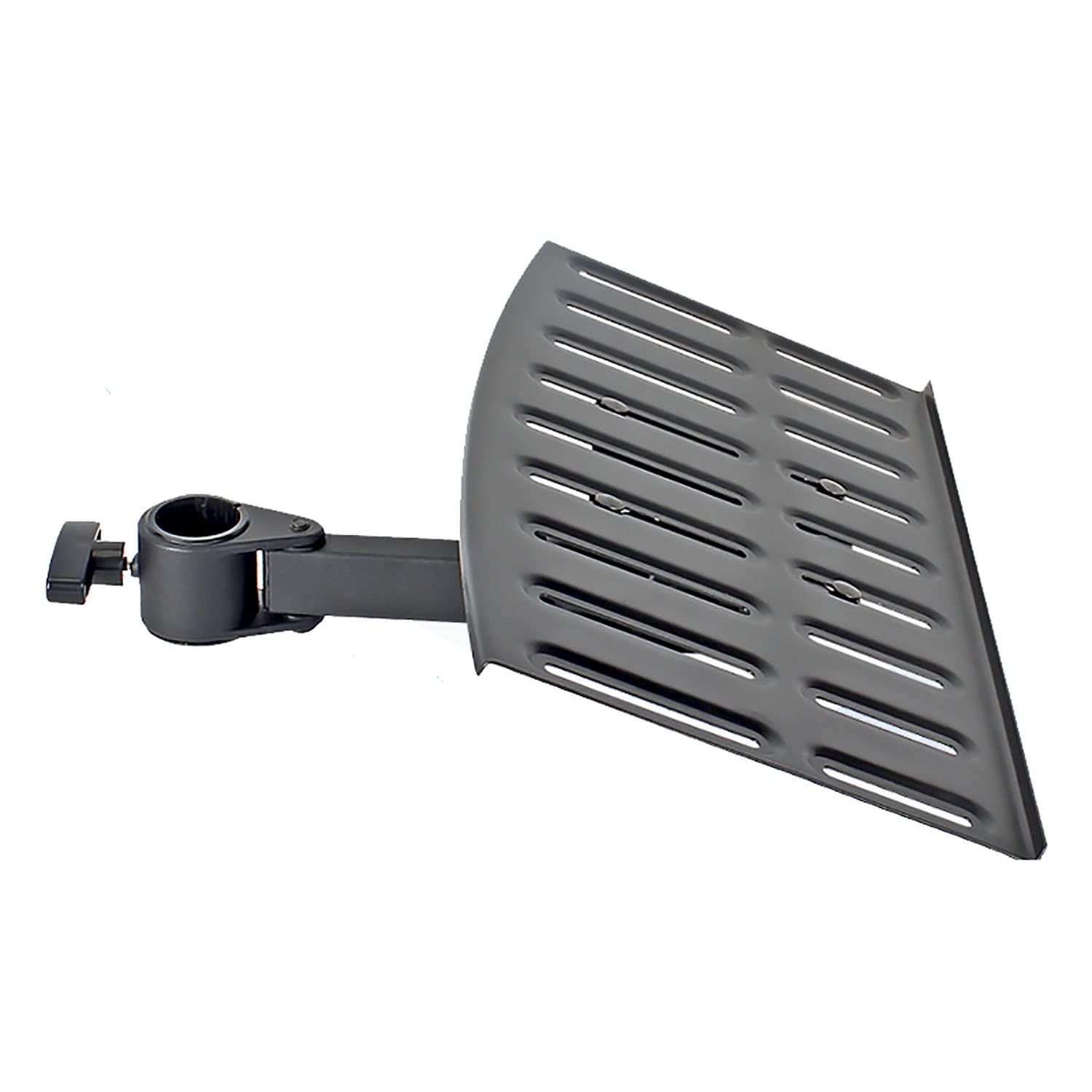 新品 キーボードトレイ鋼管取付キーボードトレイアルミ合金製