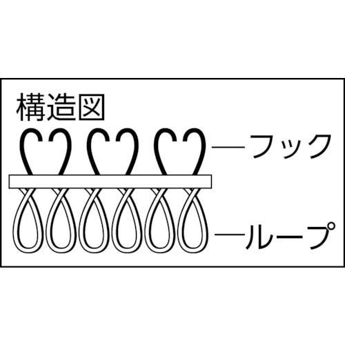 TRUSCO トラスコ マジック結束テープ 両面 蛍光オレンジ 40 mm×25 m MKT-40250-LOR