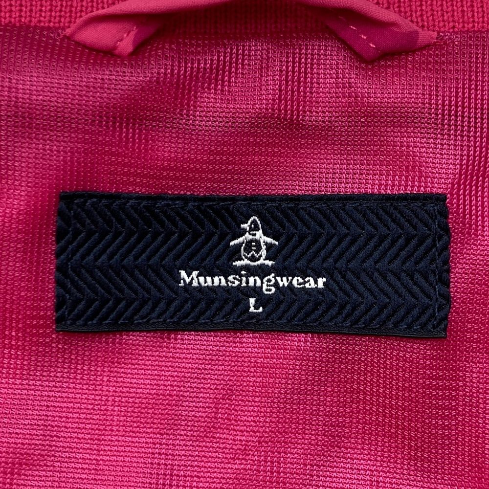 サイズ：L MUNSING WEAR マンシングウェア MGMLJK01 裏地付 長袖