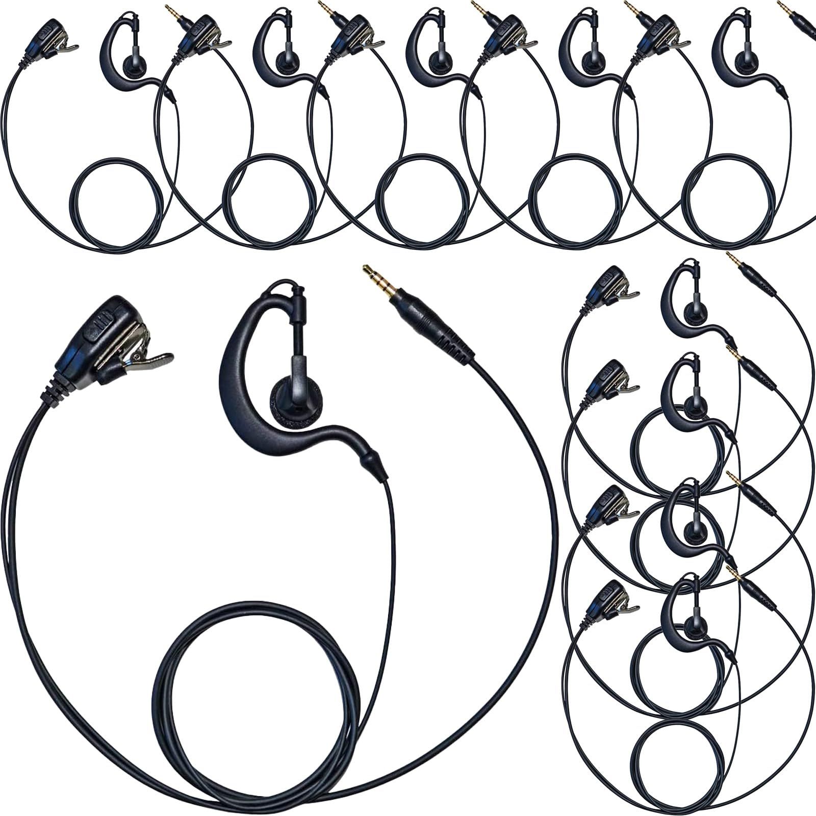 BLUE CENTURY ブルーセンチュリー メーカー 特定小電力 トランシーバー BC 20 Chanty 21 22 DEMY VOX使用不可 対応 3 5 mm イヤホンマイク 予備イヤーパッド付属付 耳掛けイヤホン型 C