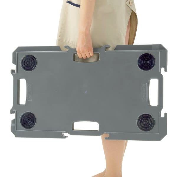  矢崎化工 平台車 ミニポリトラー ゴム車 ブラック GN-400 ゴムシヤ BL キャスター付き運搬台車 台車 DIY 工具