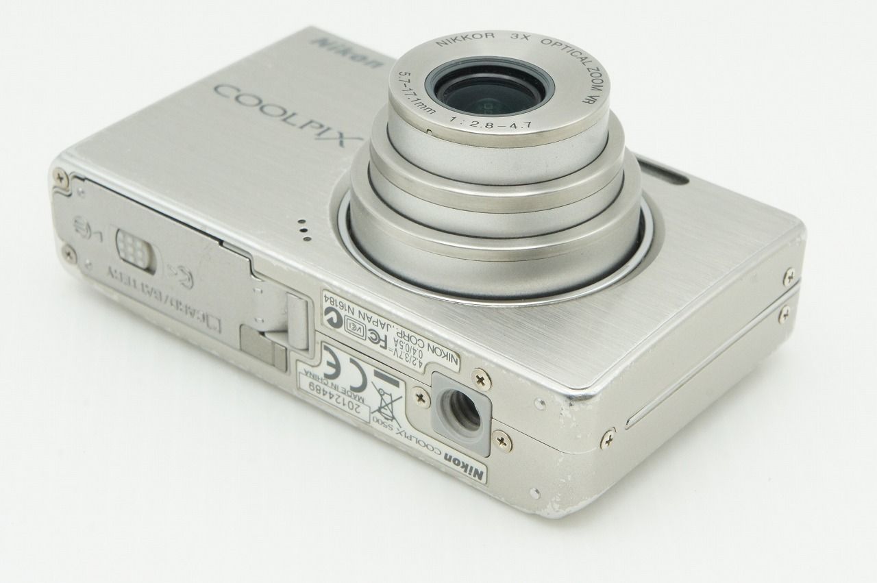 カメラ Nikon COOLPIX S500 コンパクトデジタルカメラ ニコン ブラック