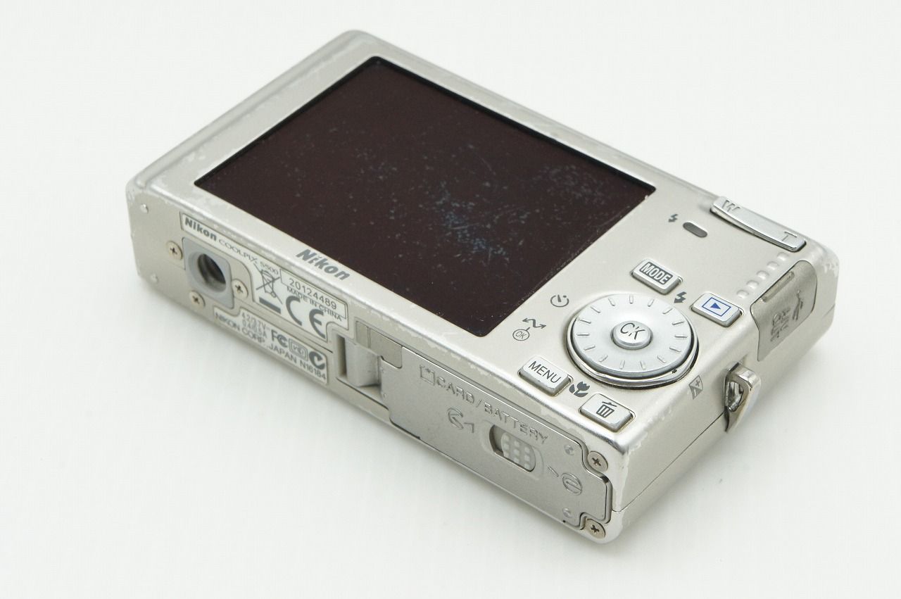 Nikon ニコン COOLPIX S500 コンパクトデジタルカメラ シルバー
