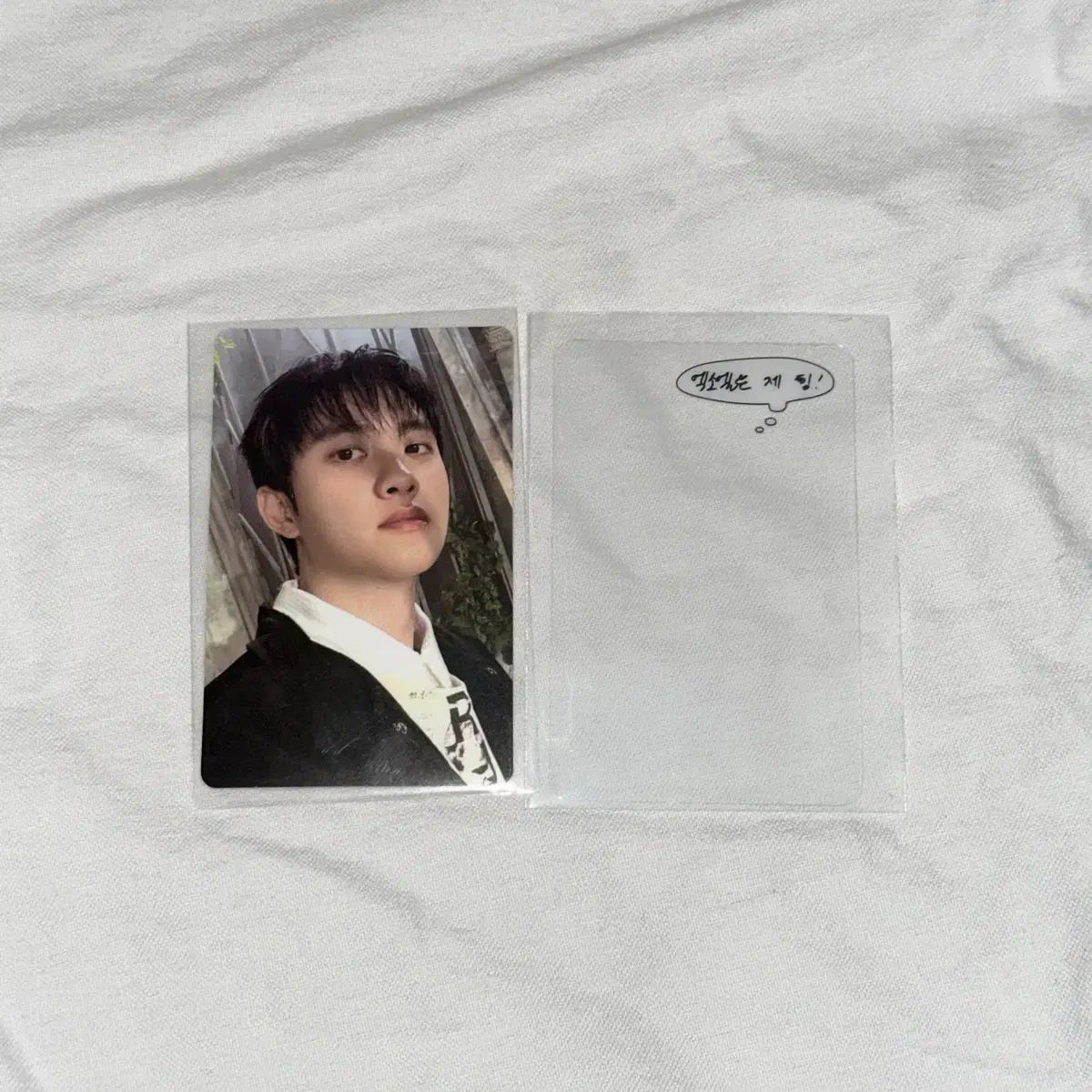 EXO ディオ REVERSE ポップアップ 5万円トレカ＋コメントカード