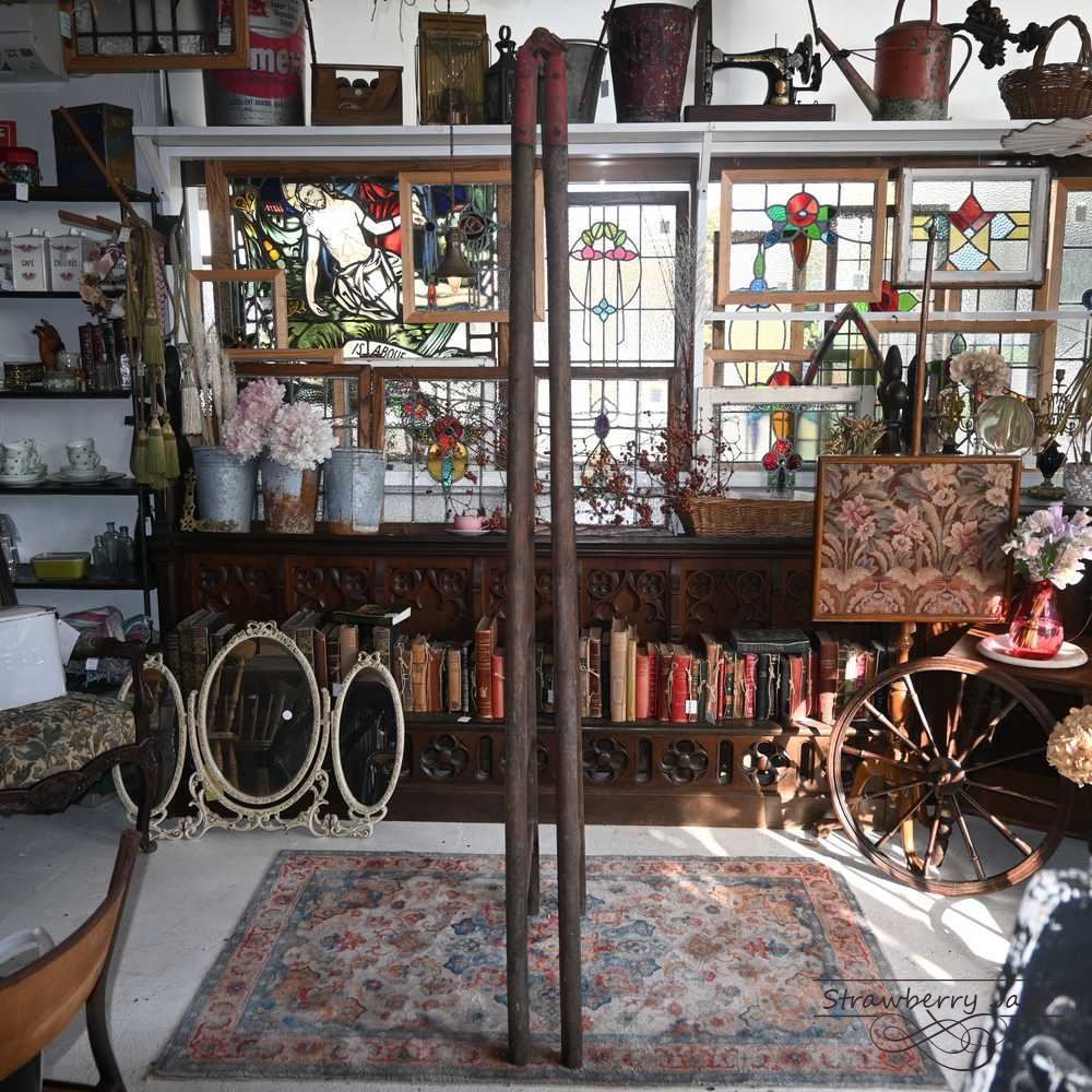 L3710-105 英国アンティーク ラダー ステップラダー プランター