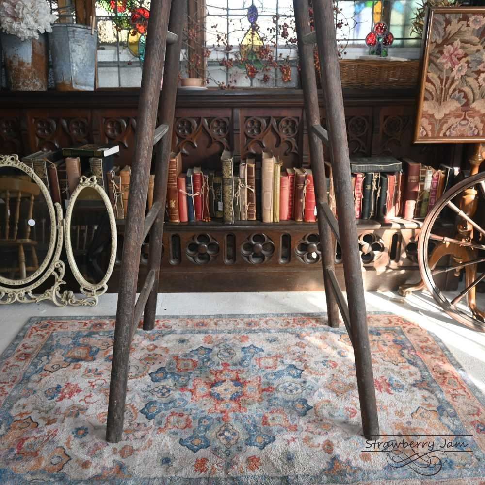 L3710-105 英国アンティーク ラダー ステップラダー プランター