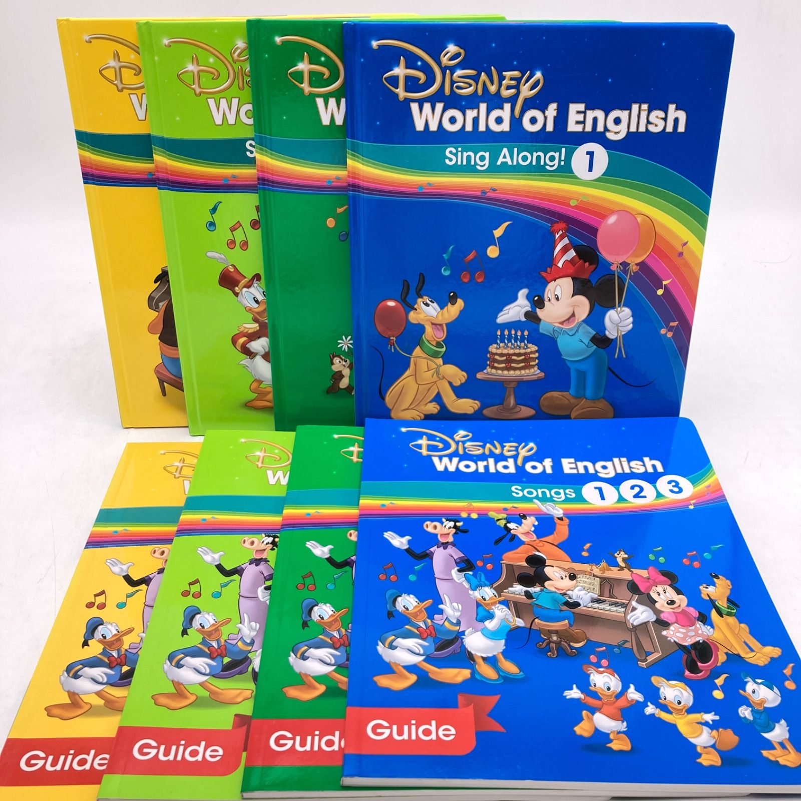 最新 シングアロングとメインプログラム 絵本とCD ライトペン付