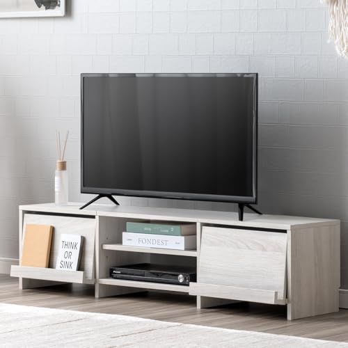 タンスのゲン 魅せる 隠せる テレビ台 幅150 cm 50型対応 フラップ扉 ローボード 収納 TV台 テレビラック 40型対応 32型対応 大容量 ロータイプ テレビボード 114448 b 0 cfd 153