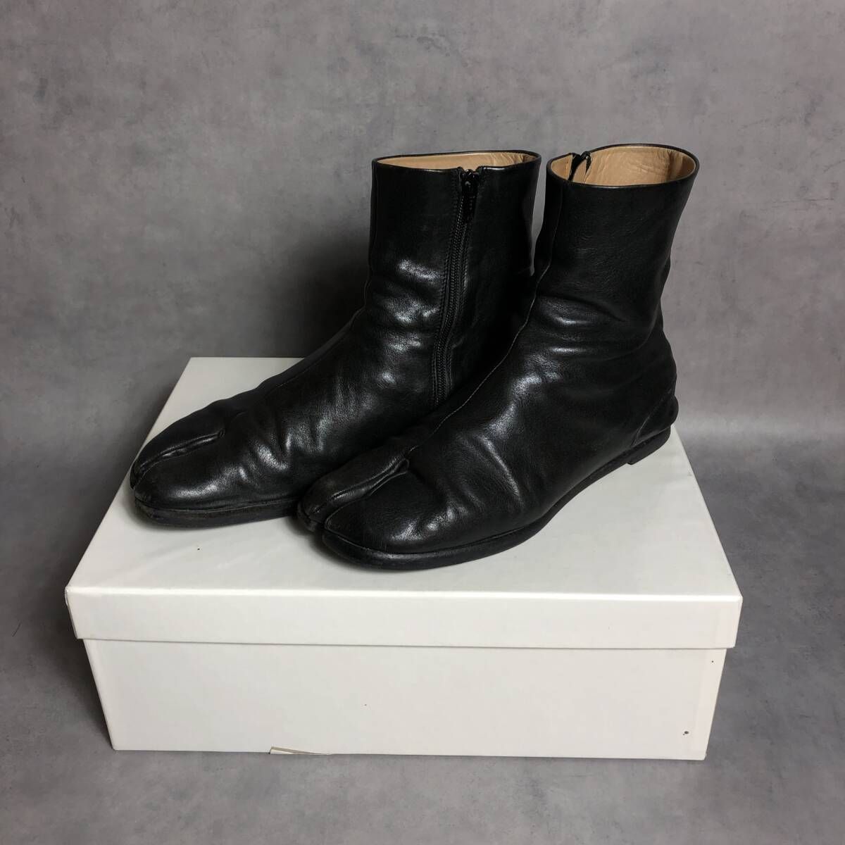 PQ071◇MAISON MARGIELA : 足袋ブーツ◇41◇黒 Tabi メゾン PQ071◇MAISON MARGIELA : 足袋ブーツ◇41◇黒 Tabi メゾン