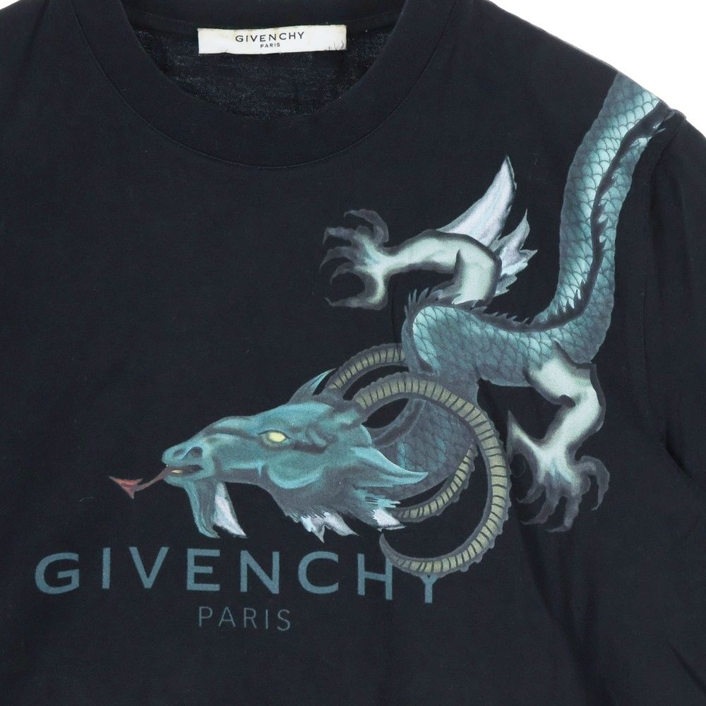 GIVENCHY (ジバンシィ) ドラゴンプリント 半袖Tシャツ カットソー