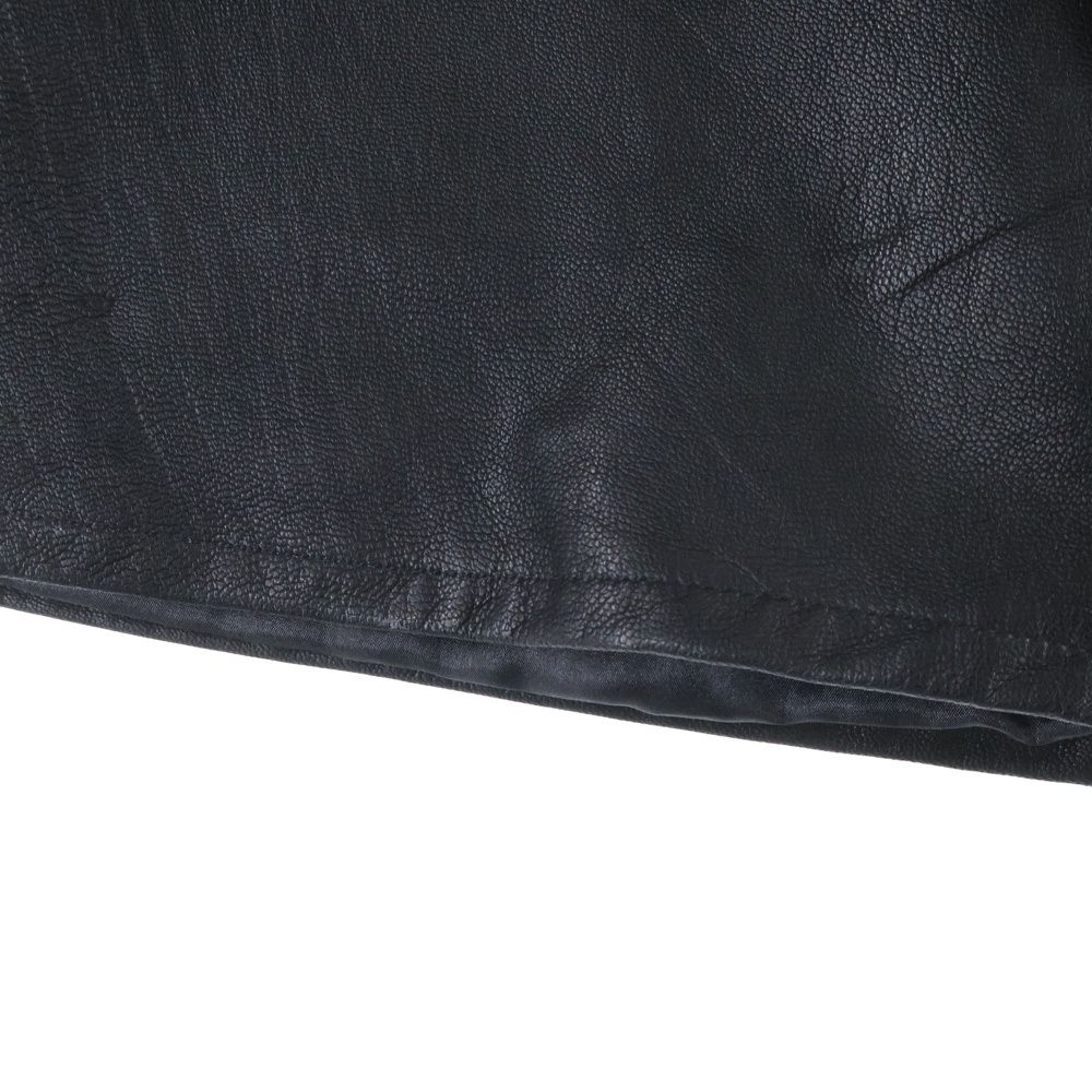 BREATH (ブレス) 25SS ゴートレザー ショーツ ハーフパンツ ブラック