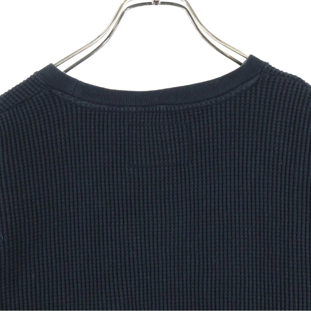 WTAPS (ダブルタップス) 22AW WAFFLE LS COTTON LOOSE SIGN ロゴ刺繍