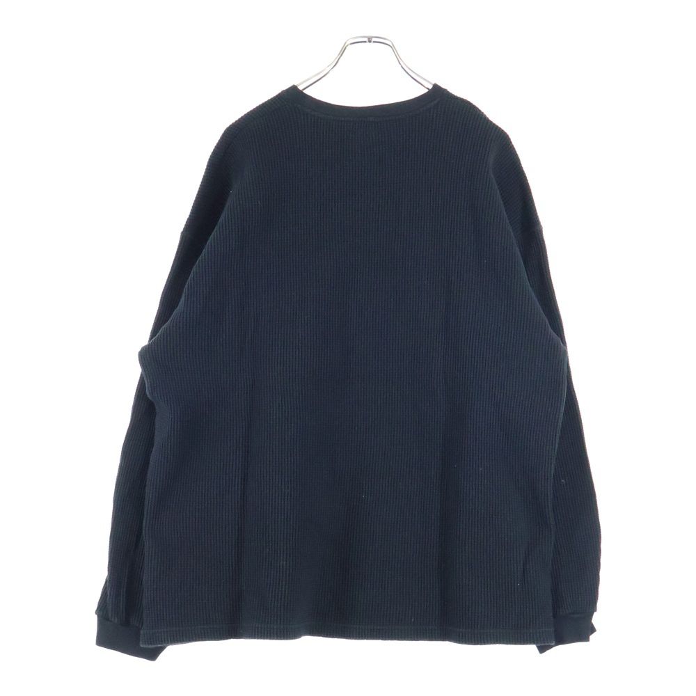 WTAPS (ダブルタップス) 22AW WAFFLE LS COTTON LOOSE SIGN ロゴ刺繍