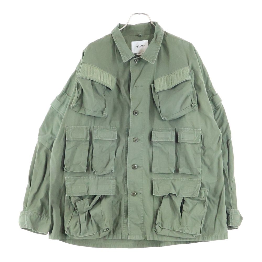 ジャケット・アウター WTAPS/MODULAR LS 01 SHIRT 19AW WTAPS (ダブルタップス) 19AW MODULAR LS 01 / SHIRT. COTTON. RIPSTOP