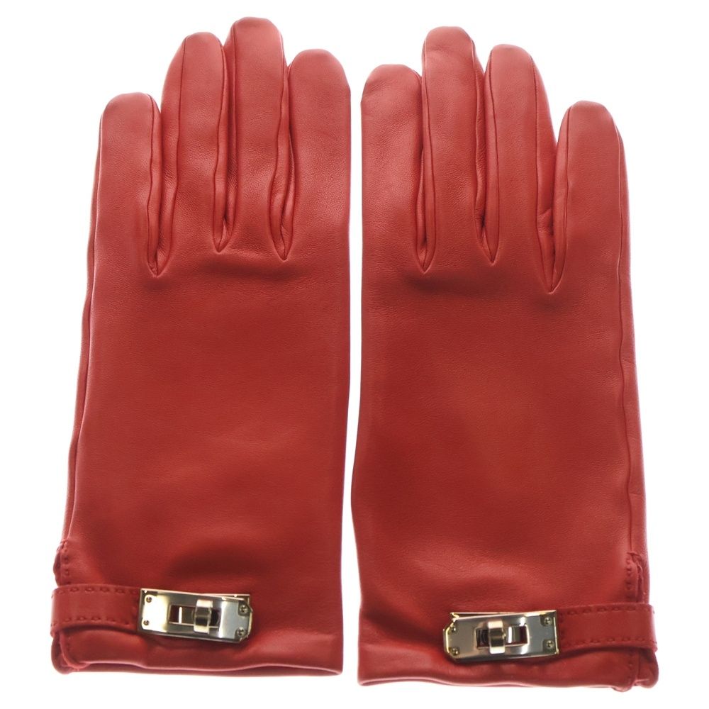 HERMES (エルメス) ケリー バックル ラムスキン レザー グローブ