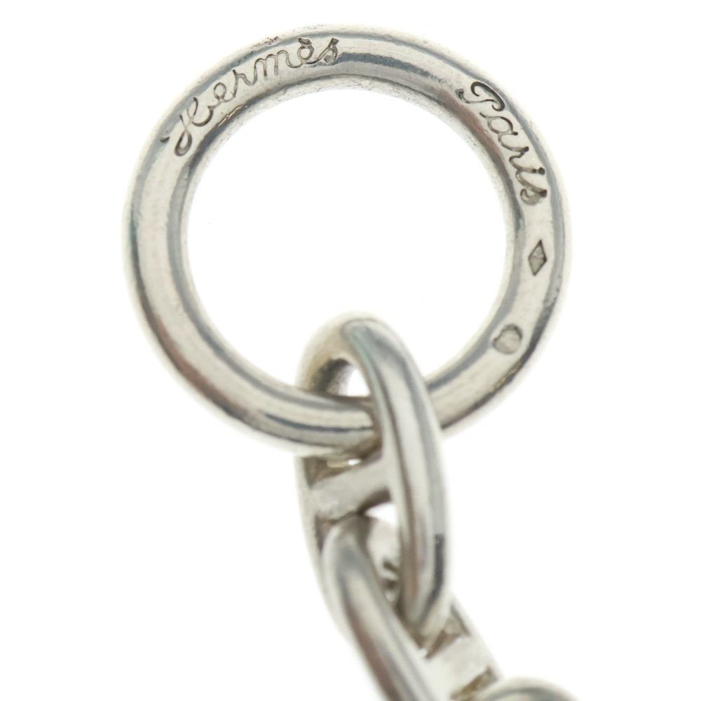 HERMES 70's 筆記体 シェーヌダンクル MM 16コマ 925 HERMES (エルメス) Chaine d'Ancre シェーヌダンクル MM 16コマ 筆記体