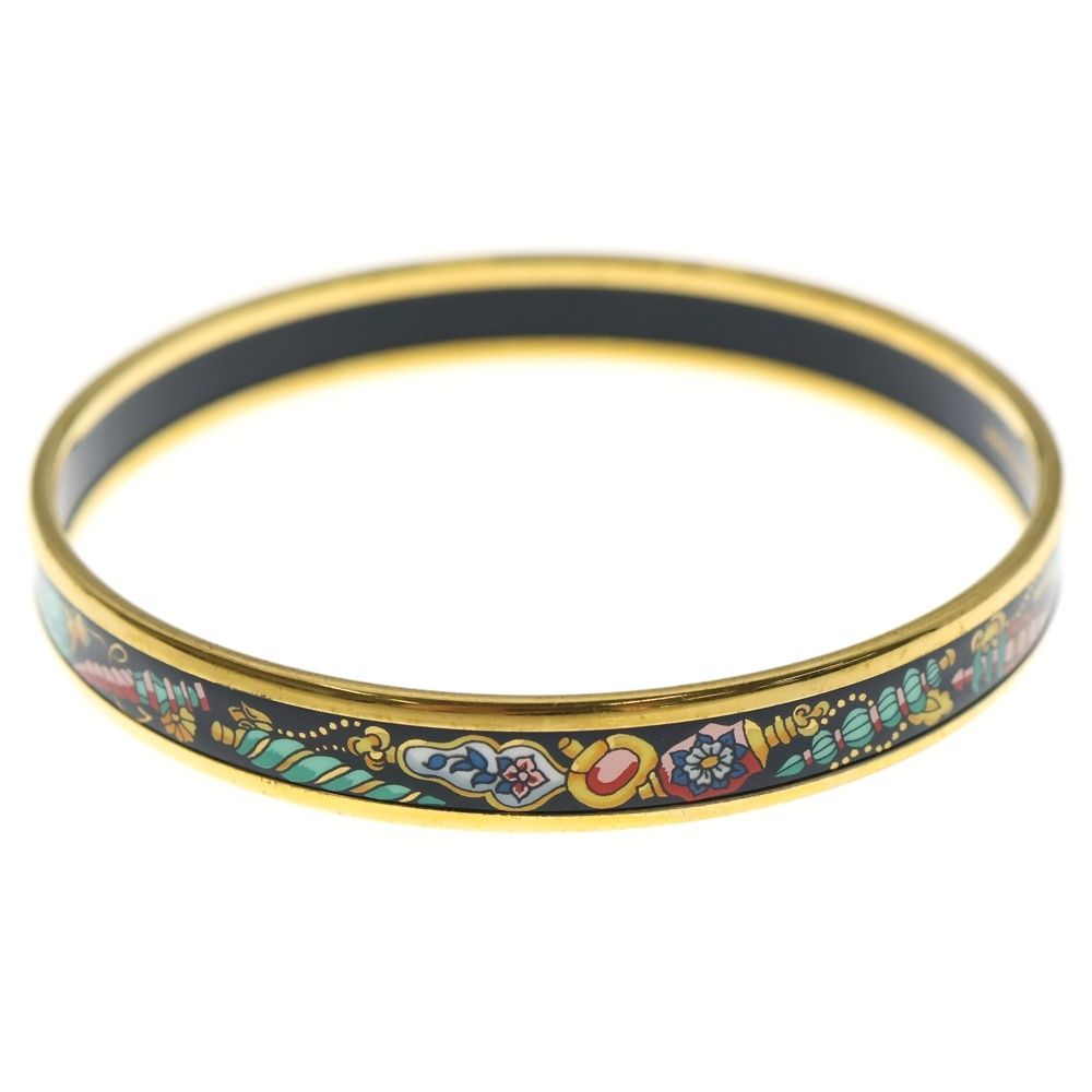 HERMES (エルメス) エマイユPM バングル ブレスレット ブラック