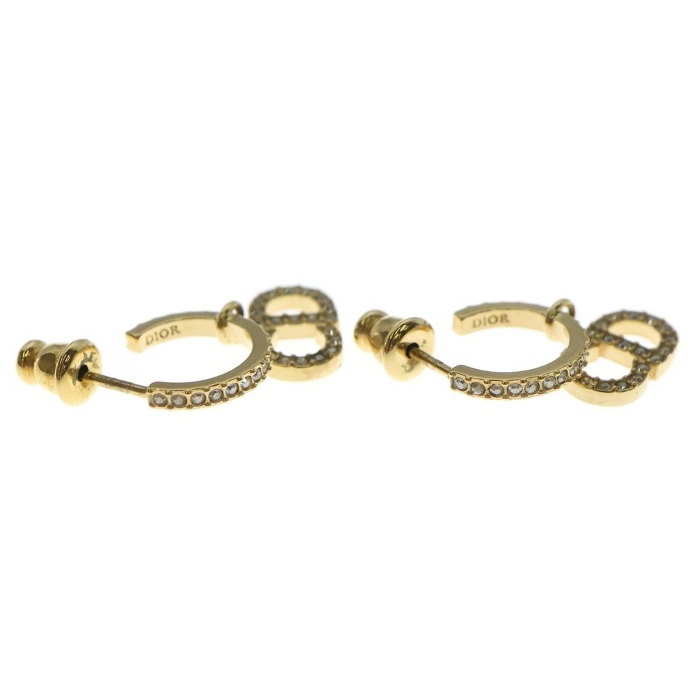 Christian Dior (クリスチャンディオール) CDロゴ ラインストーン