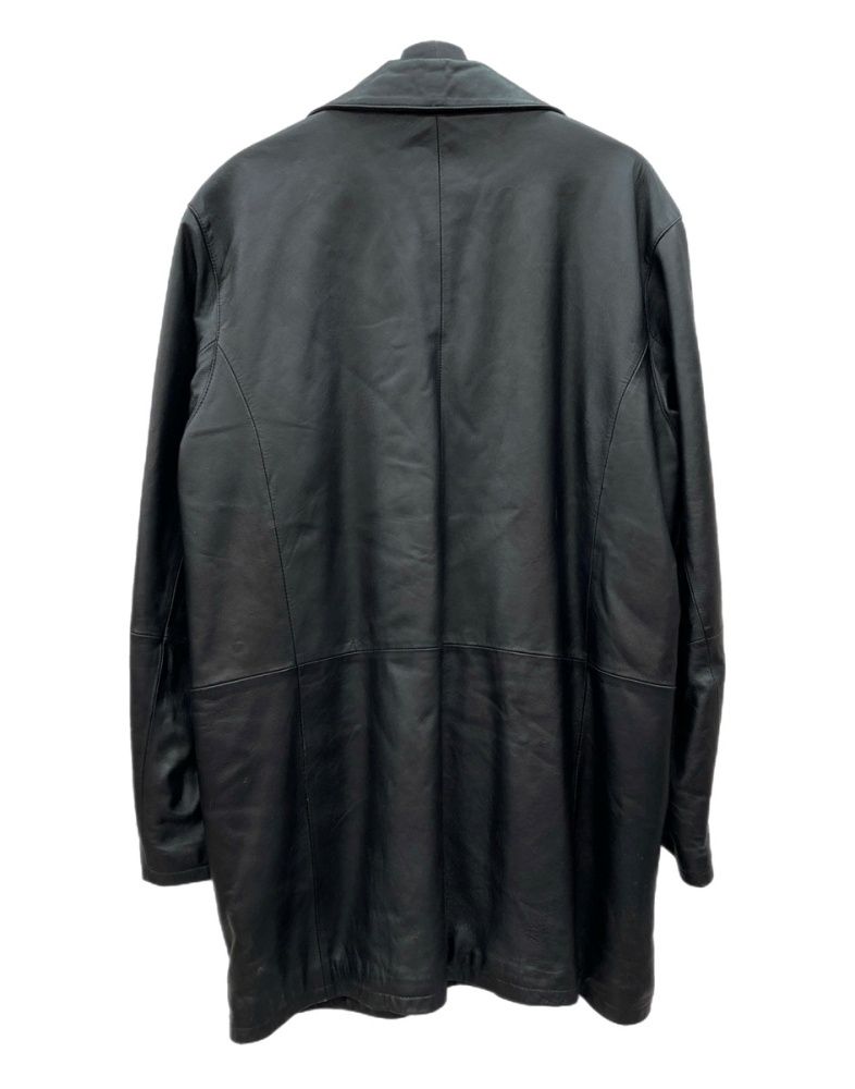 エディーバウアー Eddie Bauer 90s 00s RAMB LEATHER COAT ラム レザー