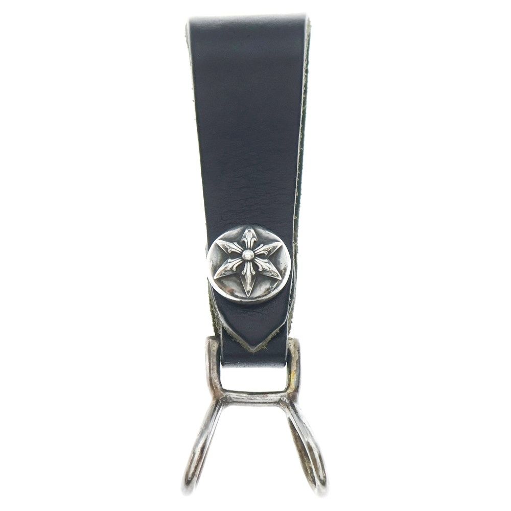 CHROME HEARTS (クロムハーツ) BELT LOOP スターボールボタンレザー