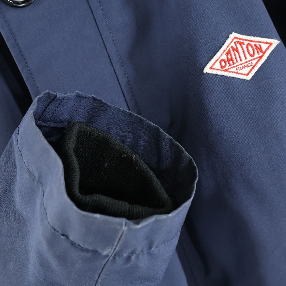 DANTON (ダントン) 14AW ファーフーデッド ジップアップ タッサー