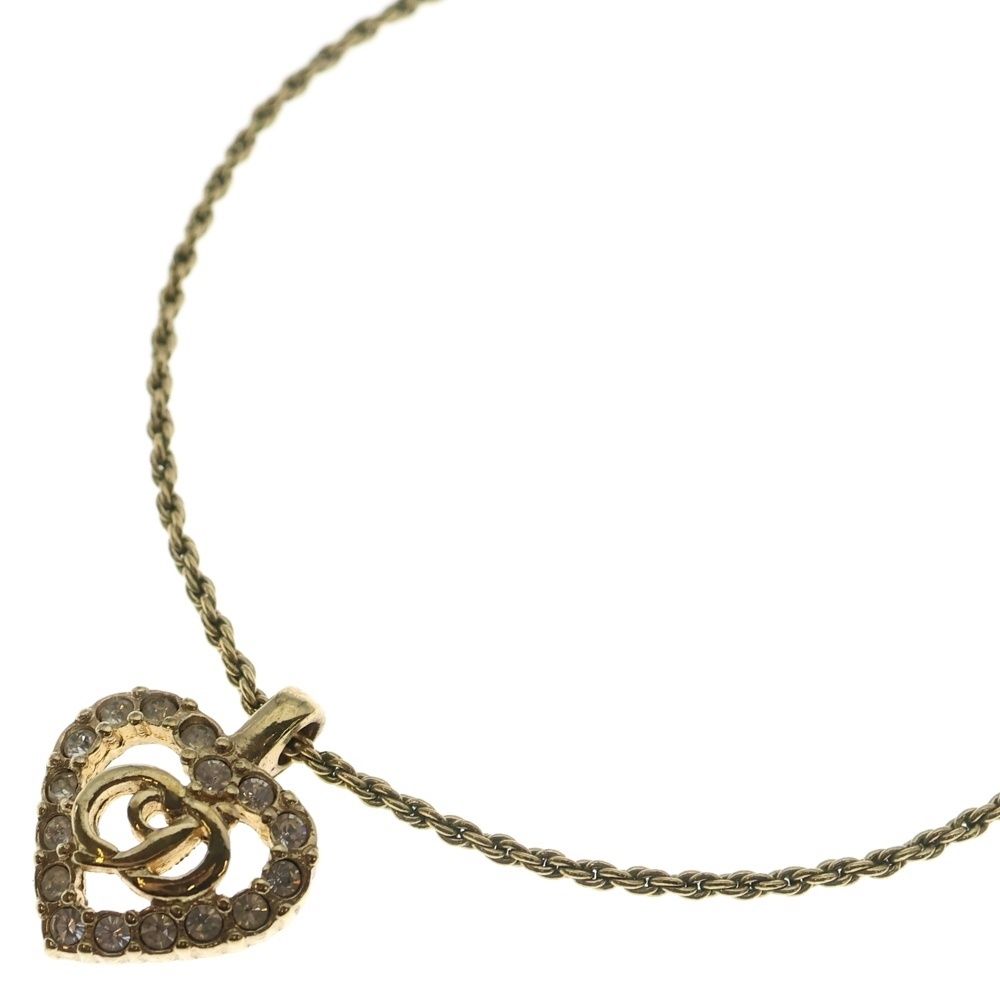 Christian Dior (クリスチャンディオール) ハートモチーフ ネックレス