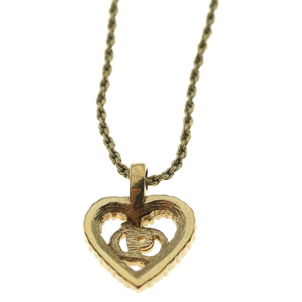 Christian Dior (クリスチャンディオール) ハートモチーフ ネックレス