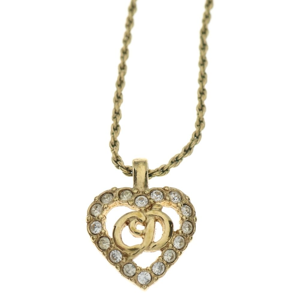 Christian Dior (クリスチャンディオール) ハートモチーフ ネックレス