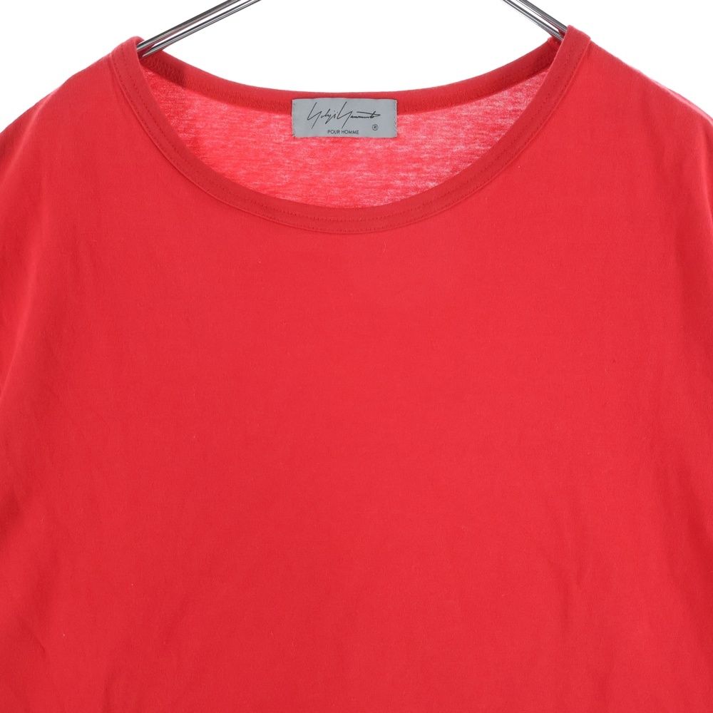 Yohji Yamamoto pour hommeカルティマ天竺 丸首長袖T Yohji Yamamoto pour hommeカルティマ天竺 丸首長袖T yohji /Yohji