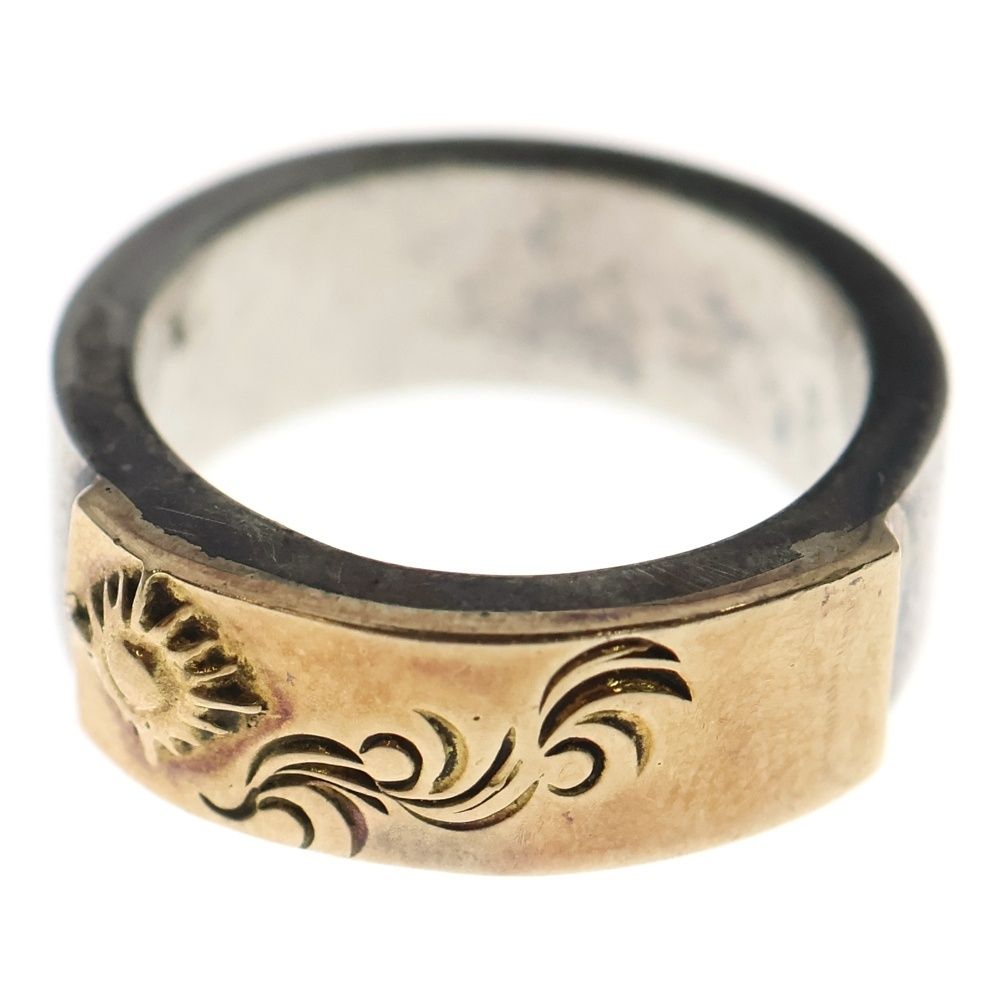 ARIZONA FREEDOM (アリゾナフリーダム) K18付き 唐草 太陽神リング R