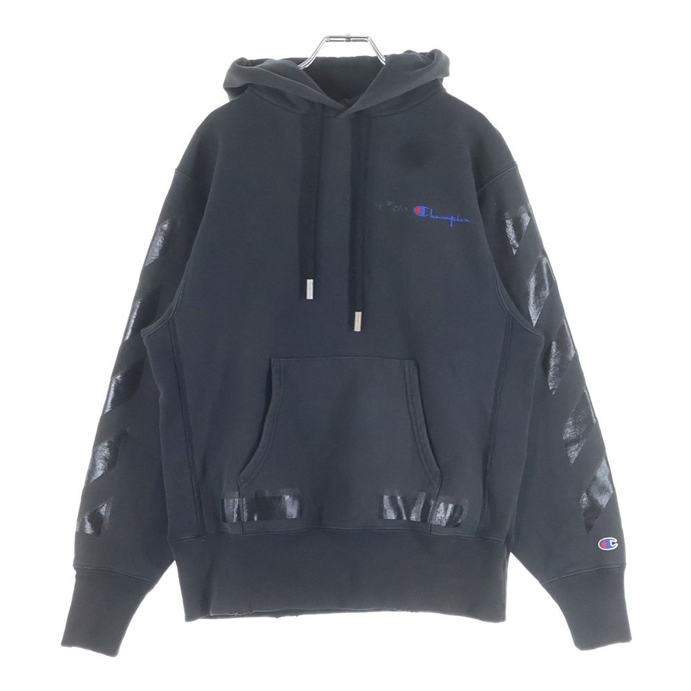OFF-WHITE (オフホワイト) 18SS ×Champion Hoodie チャンピオン 