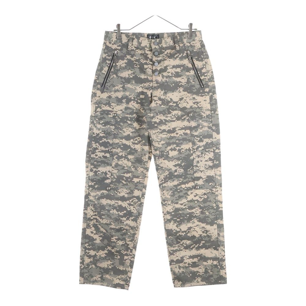 THUG CLUB (サグクラブ) 24AW デジタルカモ ミリタリーパンツ グレー