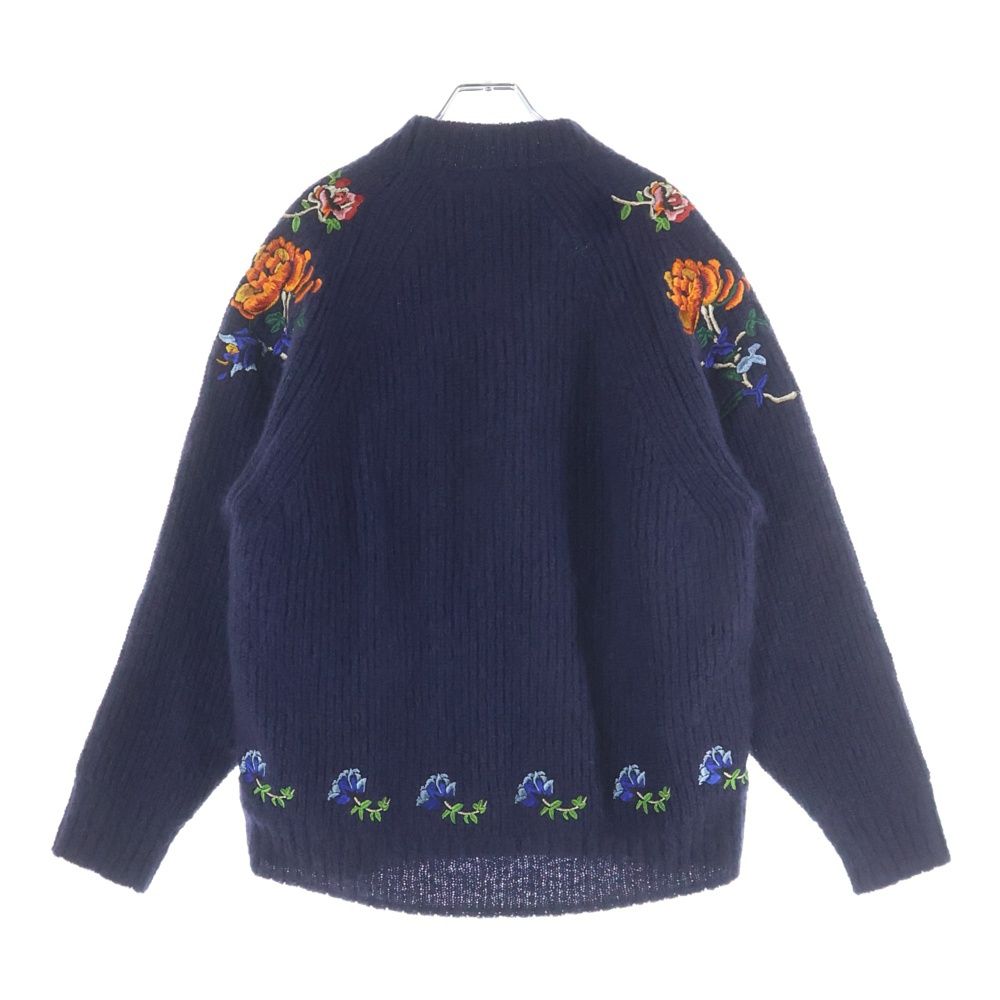 Sacai (サカイ) 22AW フラワーエンブロイダリーデザイン モヘアニット