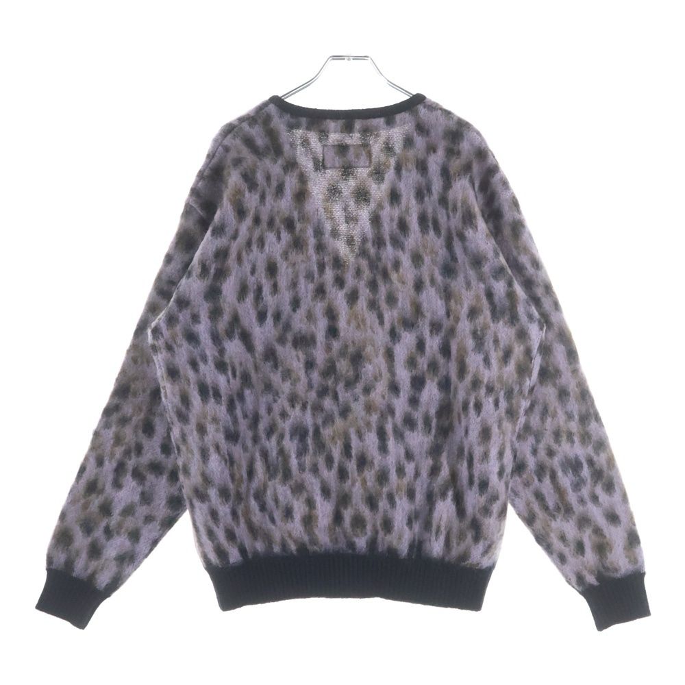 WACKO MARIA (ワコマリア) LEOPARD JACQUARD MOHAIR KNIT CARDIGAN 