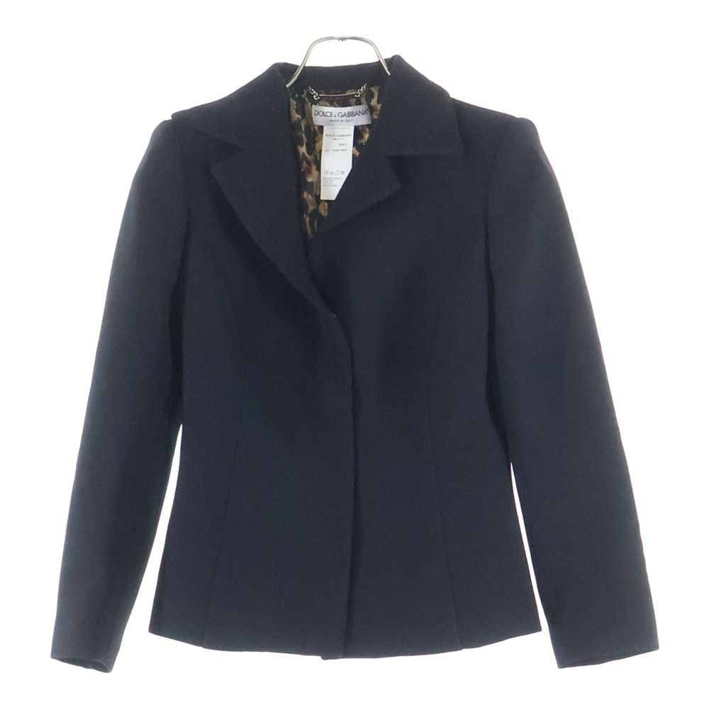 DOLCE & GABBANA (ドルチェアンドガッバーナ) 裏地レオパード総柄 4B