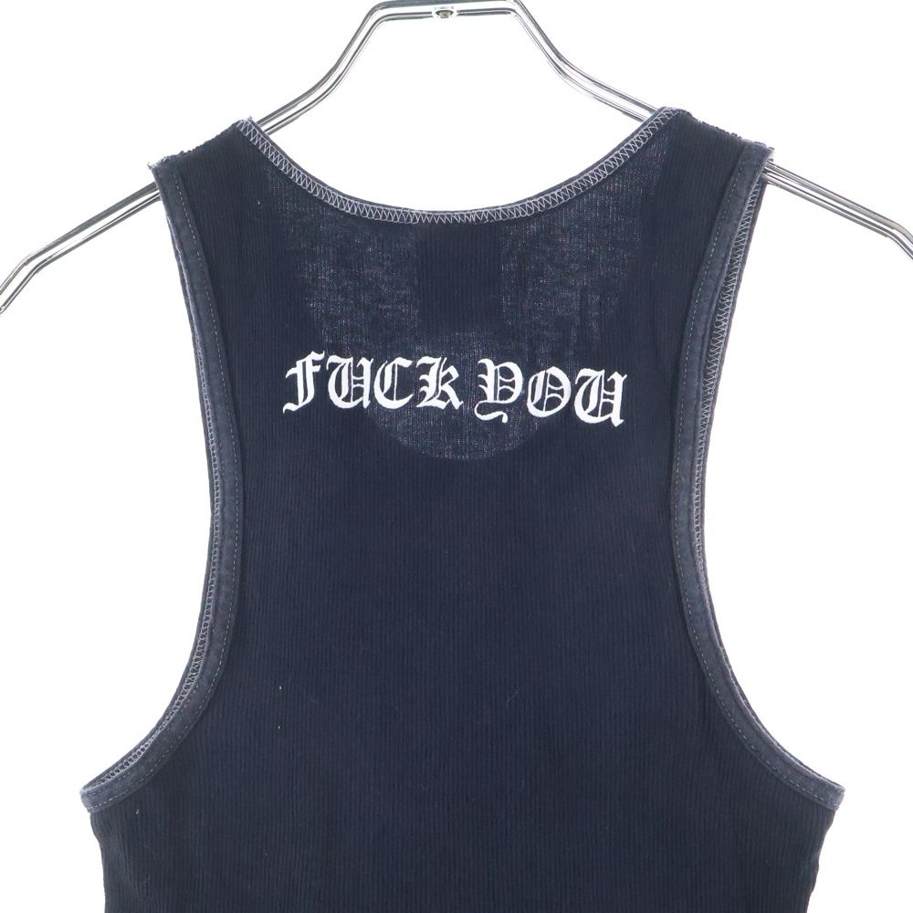 最終価格 廃盤品CHROME HEARTS FUCKYOU ロングタンクトップ Chrome Hearts - CHROME HEARTS クロムハーツ OLD FUCK YOU TANK TOP