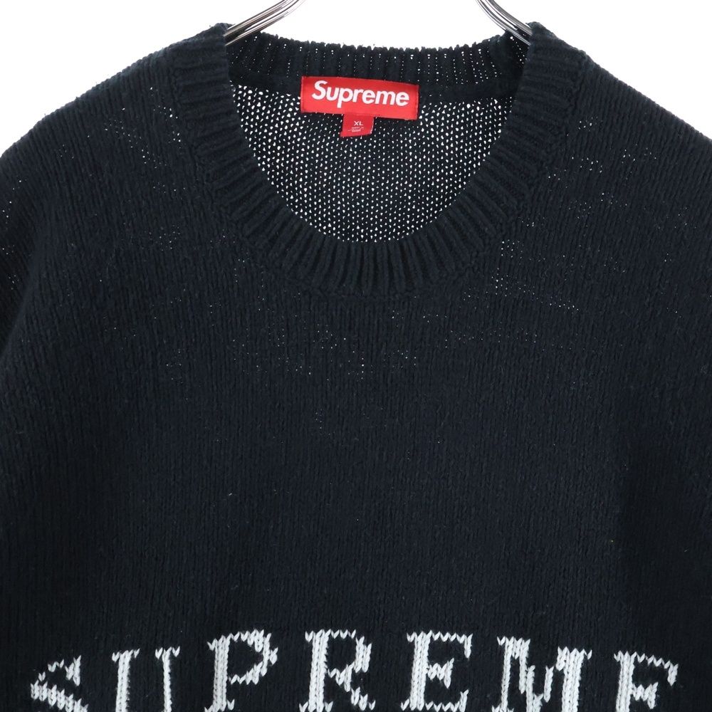 SUPREME (シュプリーム) 25AW Contrast Logo Sweater コントラストロゴ