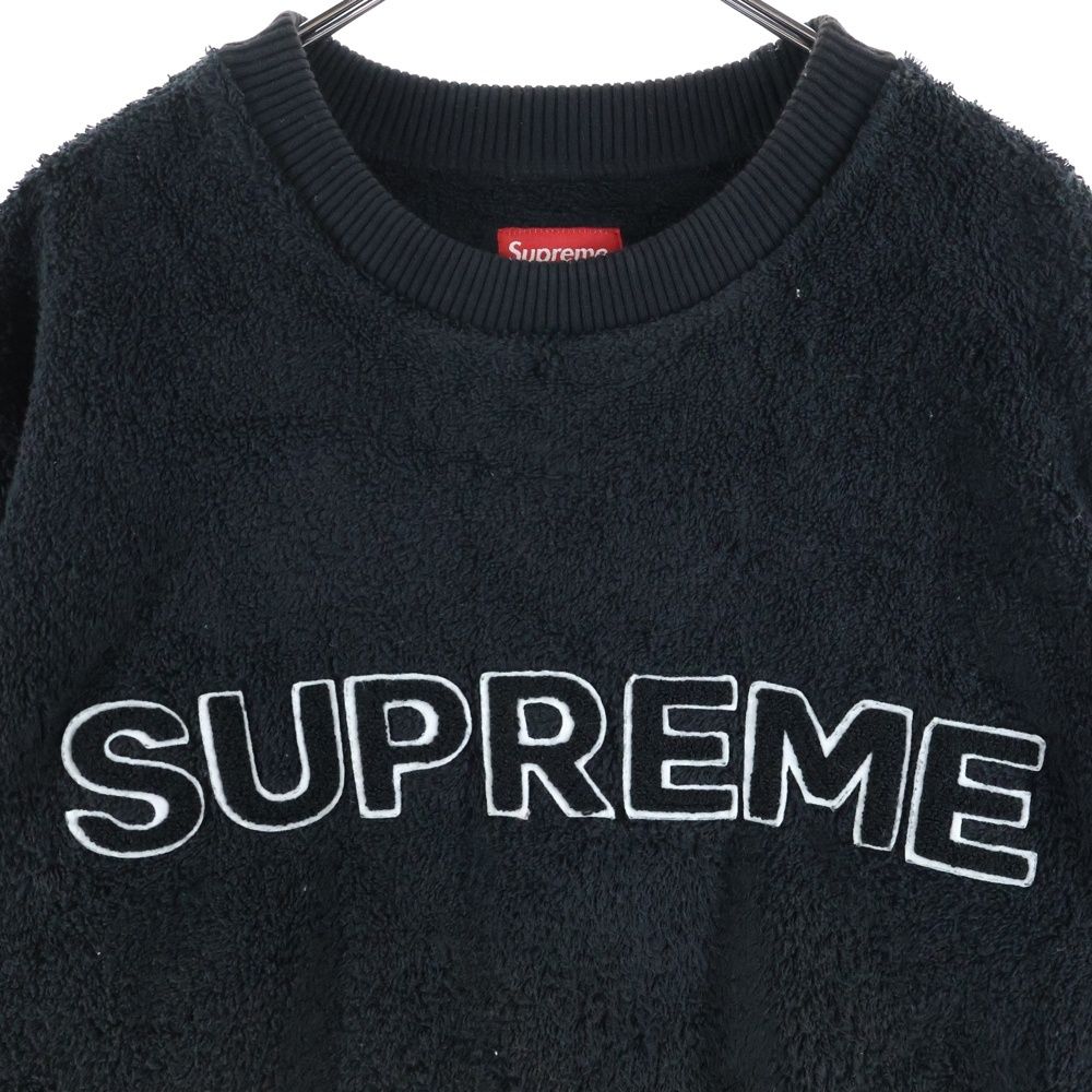 SUPREME (シュプリーム) 17SS Terry Crewneck テリー フロントロゴ