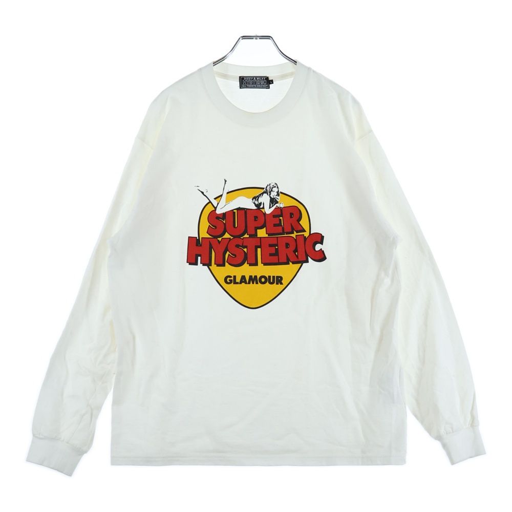 HYSTERIC GLAMOUR 長袖シャツ ヒステリックグラマー 長袖シャツ スーベニアシャツ ブラック 刺繍