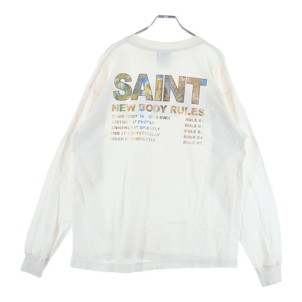 SAINT MICHAEL (セントマイケル) 25AW LS TEE / NEW BODY RULES ニュー