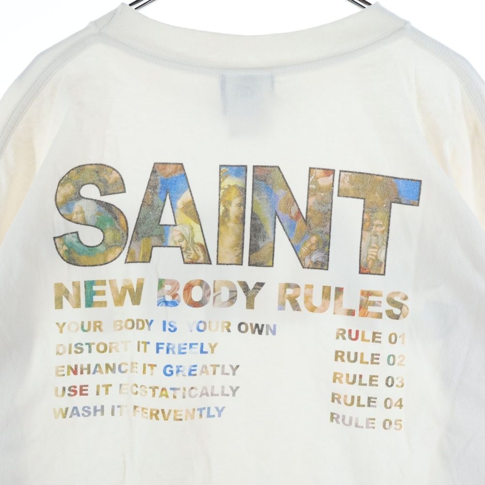 SAINT MICHAEL (セントマイケル) 25AW LS TEE / NEW BODY RULES ニュー