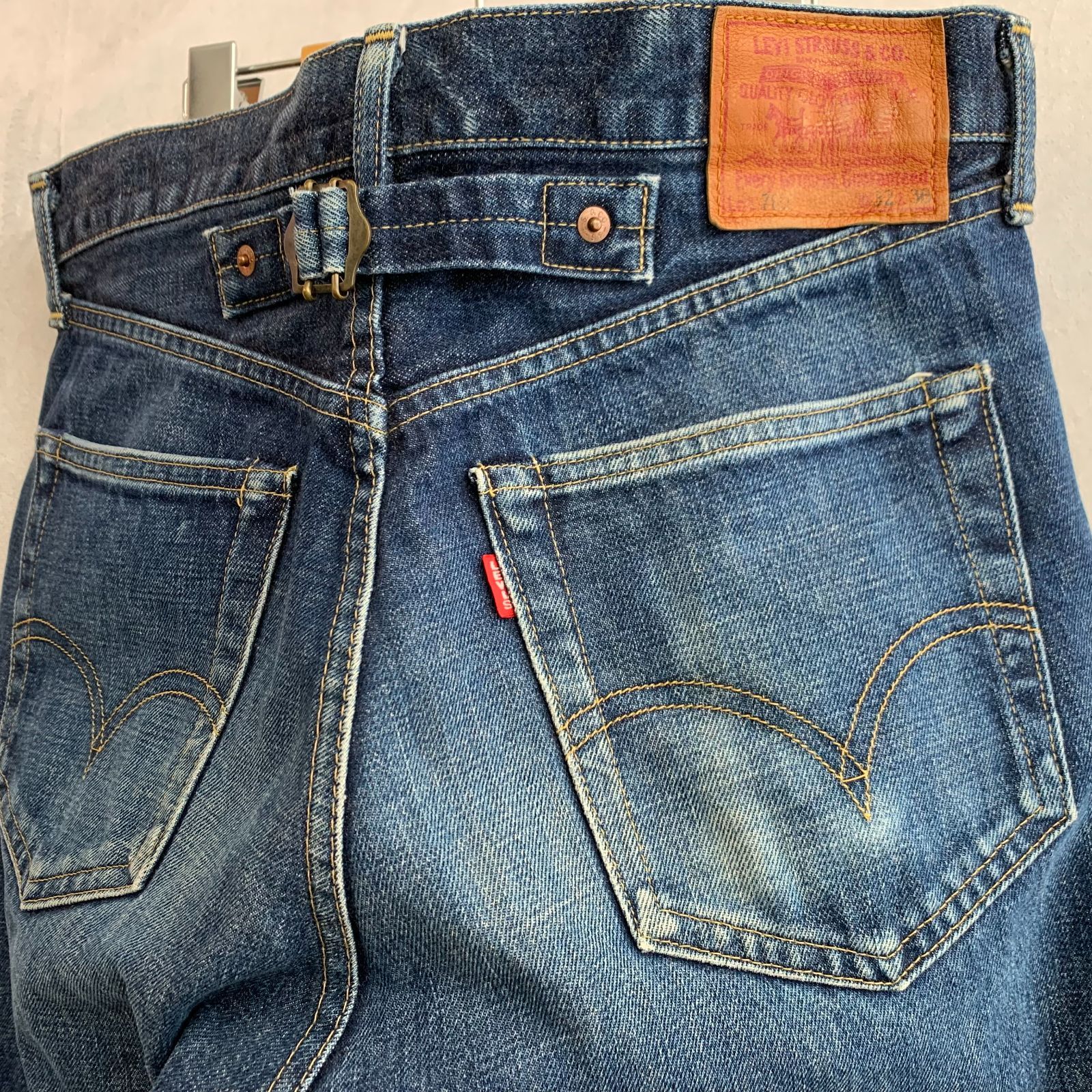 Levi's 702XX W32 L36 デニム シンチバック メンズ ファッション